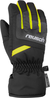 Reusch Bennet R-TEX® XT Junior 6061206 7686 black yellow grey front